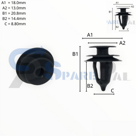 SparePal  Fastener & Clip SPL-10689