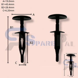 SparePal  Fastener & Clip SPL-10699