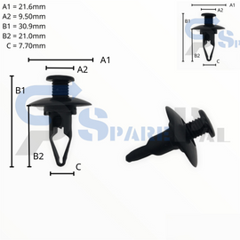 SparePal  Fastener & Clip SPL-10700