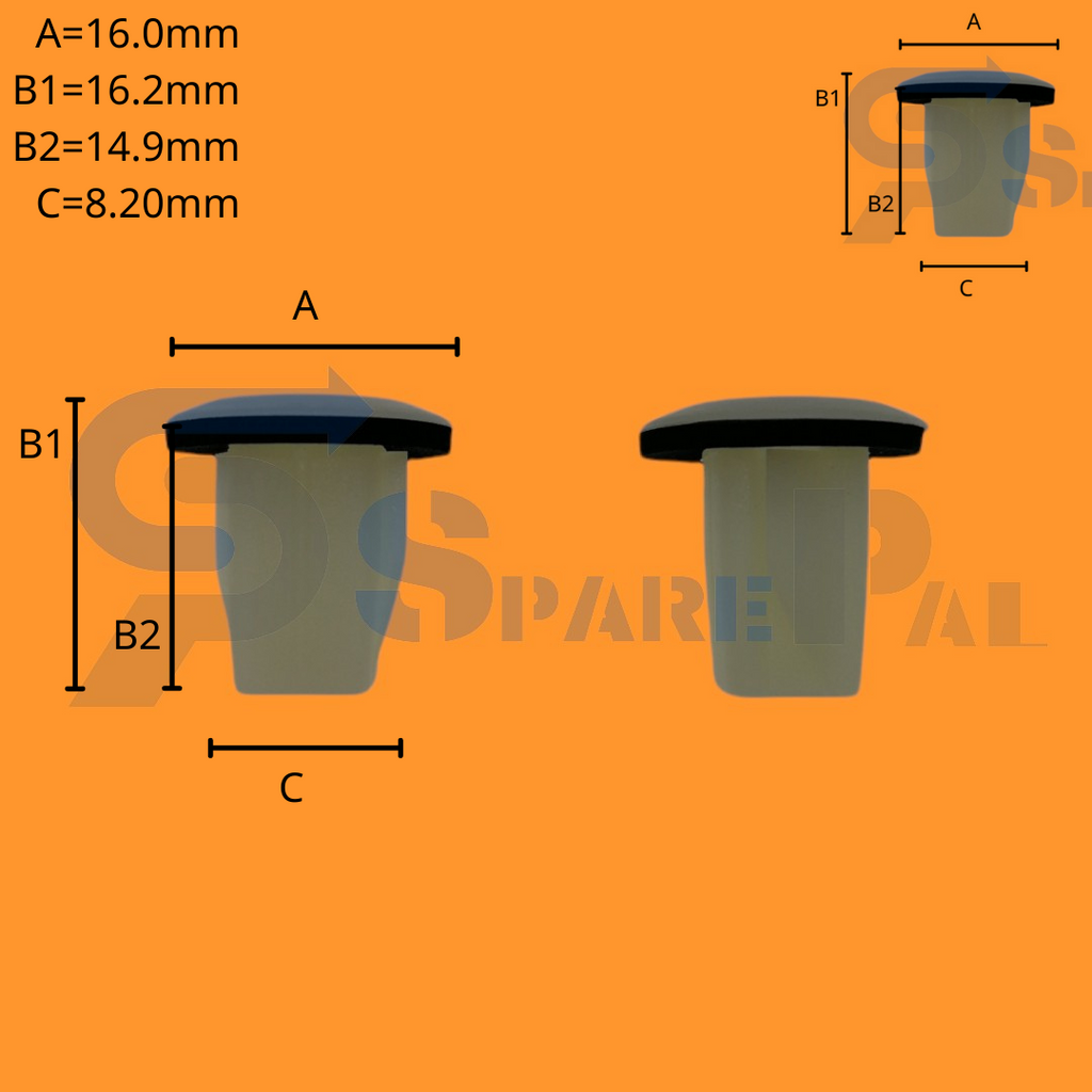 SparePal  Fastener & Clip SPL-10704