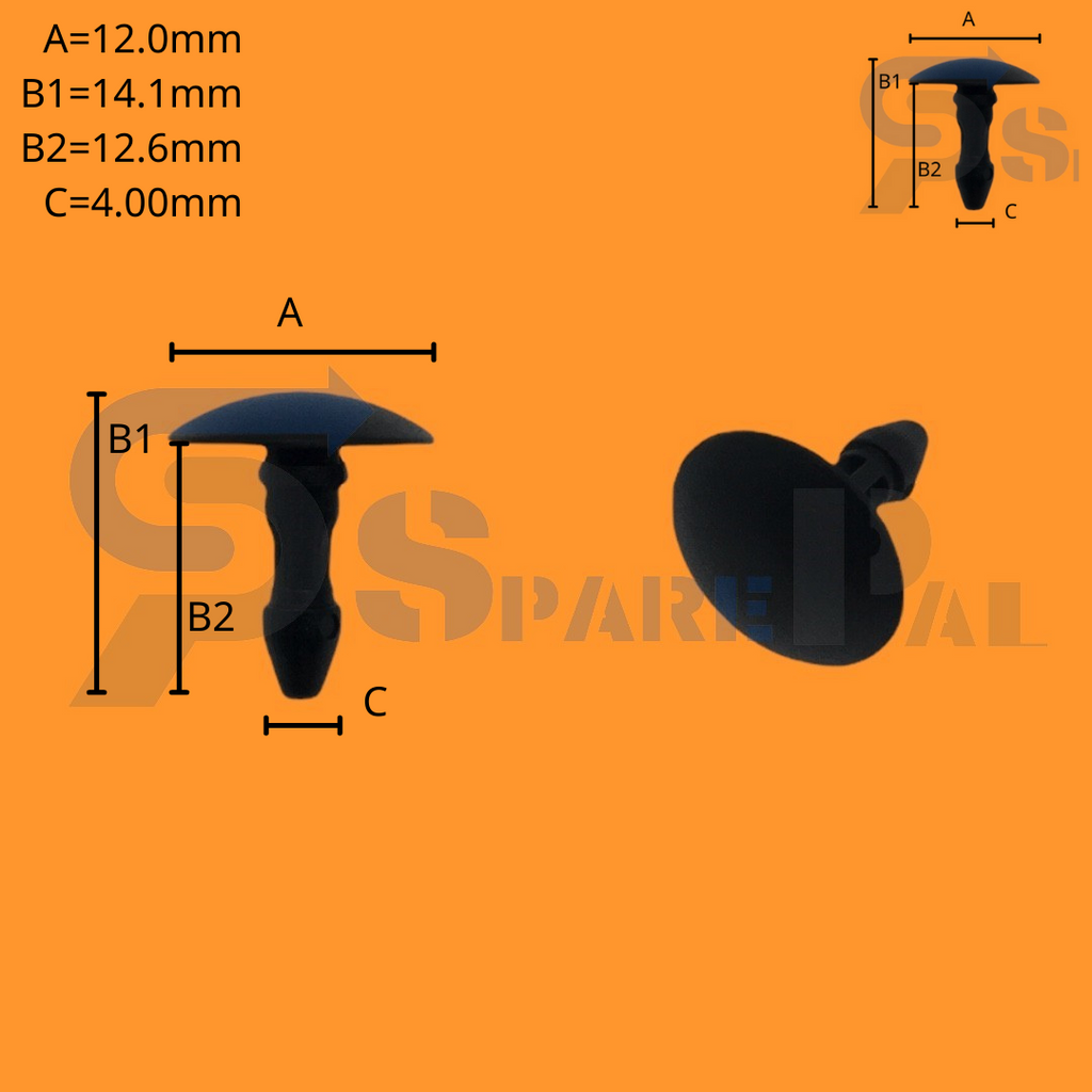 SparePal  Fastener & Clip SPL-10709