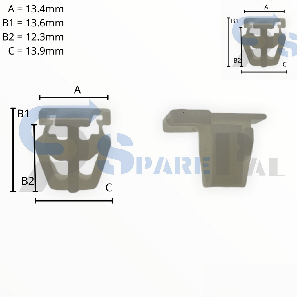 SparePal  Fastener & Clip SPL-10712