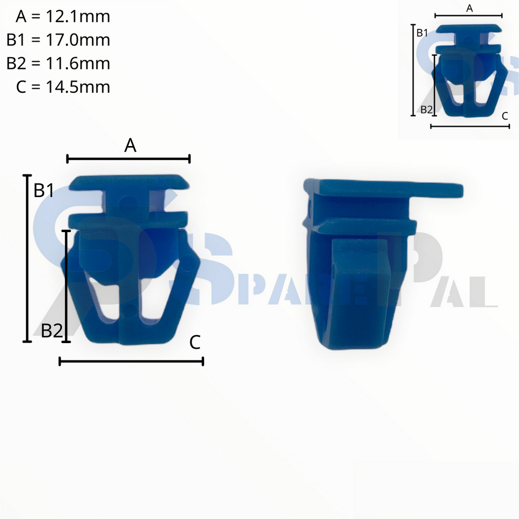 SparePal  Fastener & Clip SPL-10713