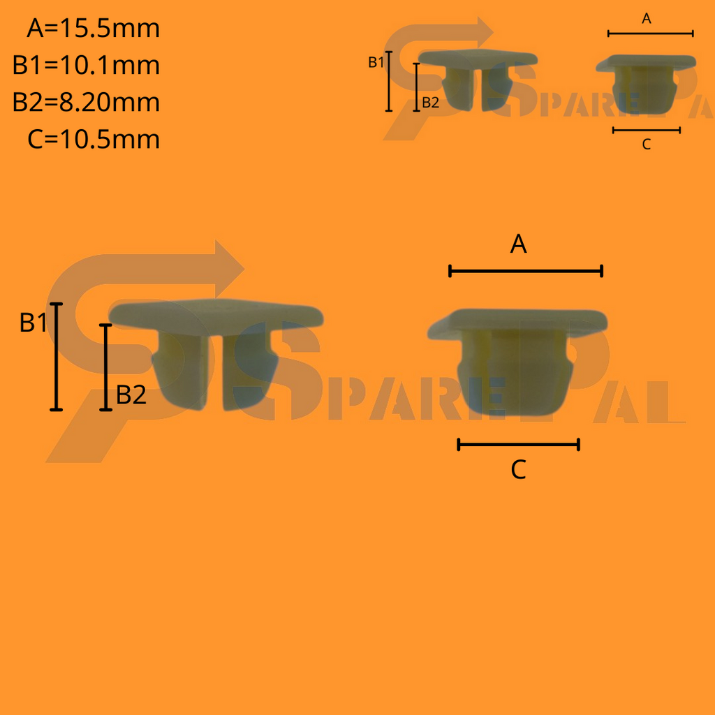 SparePal  Fastener & Clip SPL-10718