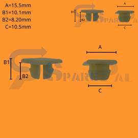 SparePal  Fastener & Clip SPL-10718