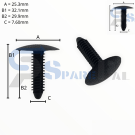 SparePal  Fastener & Clip SPL-10719