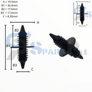 SparePal  Fastener & Clip SPL-10722
