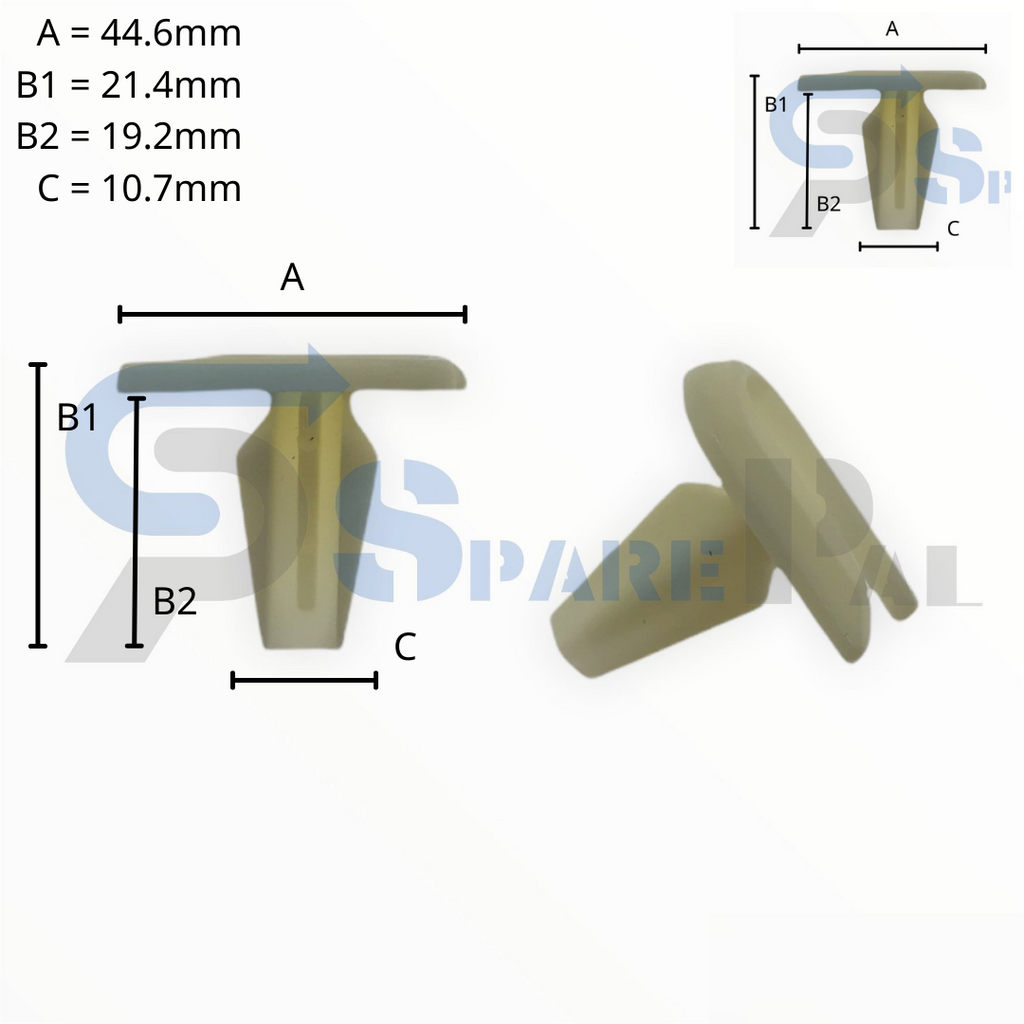 SparePal  Fastener & Clip SPL-10727