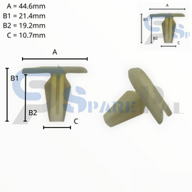 SparePal  Fastener & Clip SPL-10727