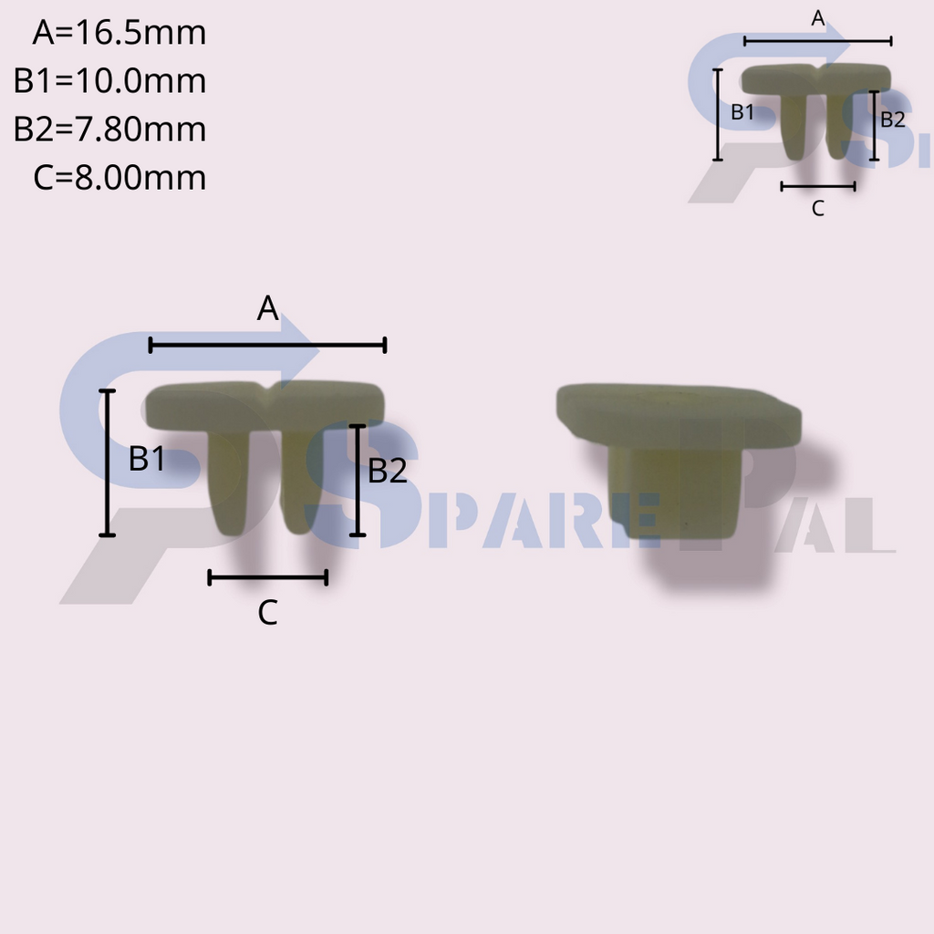 SparePal  Fastener & Clip SPL-10731
