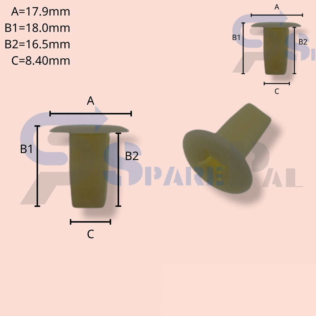 SparePal  Fastener & Clip SPL-10738