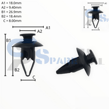 Load image into Gallery viewer, SparePal  Fastener &amp; Clip SPL-10748