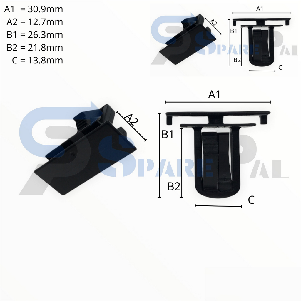 SparePal  Fastener & Clip SPL-10754