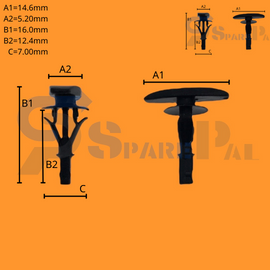 SparePal  Fastener & Clip SPL-10756