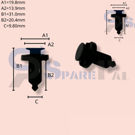 SparePal  Fastener & Clip SPL-10761