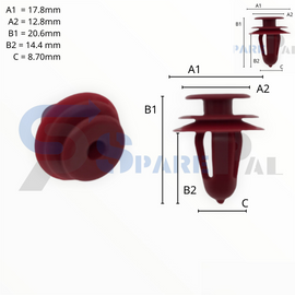 SparePal  Fastener & Clip SPL-10776
