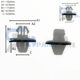 SparePal  Fastener & Clip SPL-10779