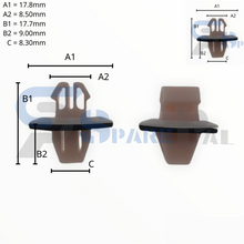 이미지를 갤러리 뷰어에 로드 , SparePal  Fastener &amp; Clip SPL-10782