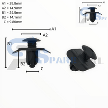 将图片加载到图库查看器，SparePal  Fastener &amp; Clip SPL-10794