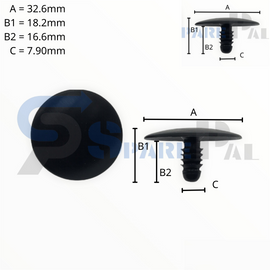 SparePal  Fastener & Clip SPL-10807