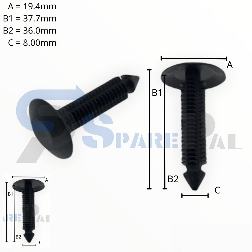 SparePal  Fastener & Clip SPL-10813