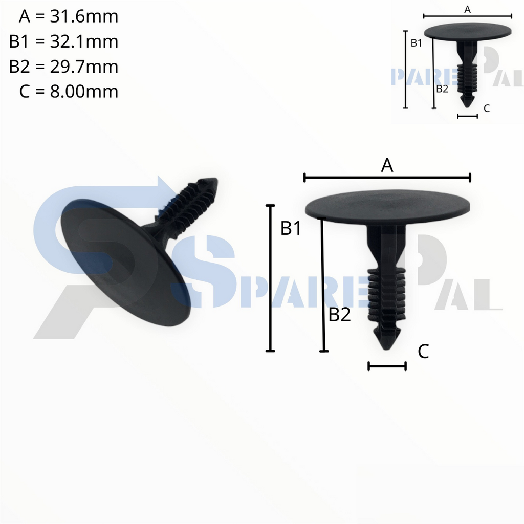 SparePal  Fastener & Clip SPL-10821