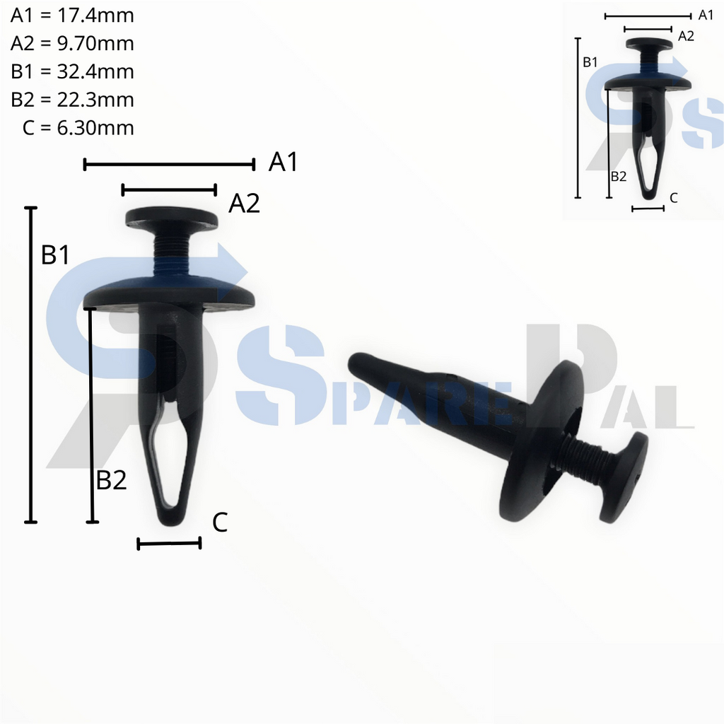 SparePal  Fastener & Clip SPL-10837