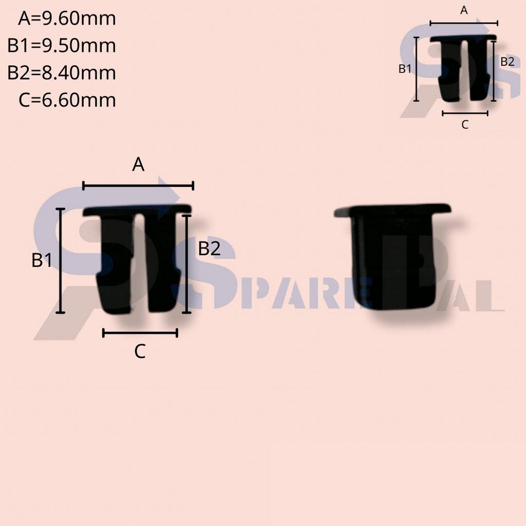 SparePal  Fastener & Clip SPL-10841