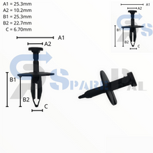 Load image into Gallery viewer, SparePal  Fastener &amp; Clip SPL-10848