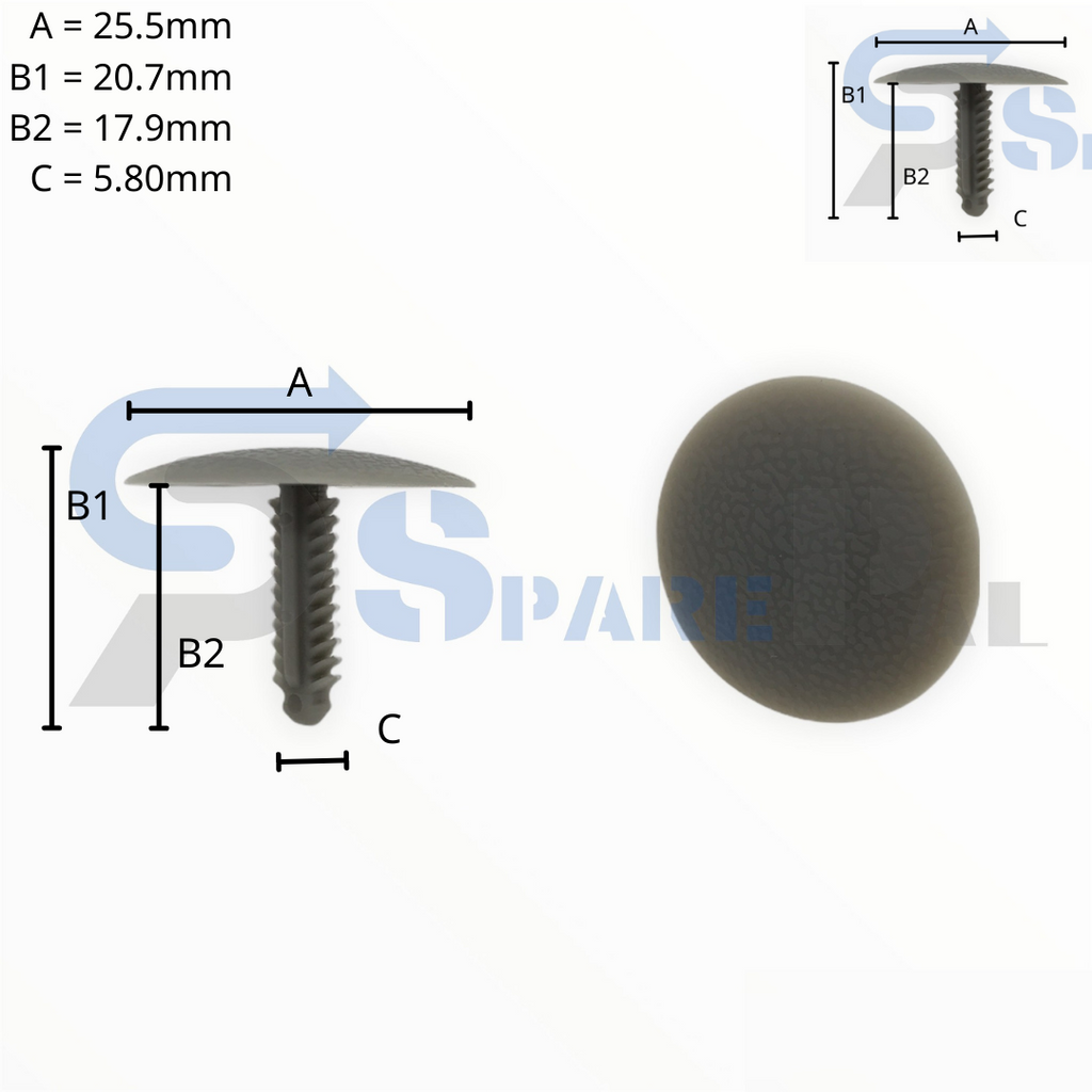 SparePal  Fastener & Clip SPL-10849