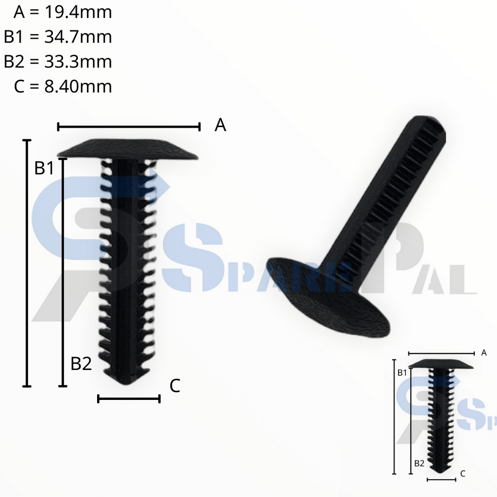 SparePal  Fastener & Clip SPL-10850