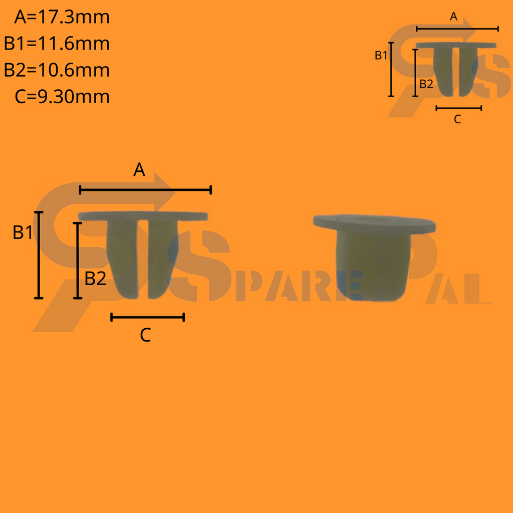 SparePal  Fastener & Clip SPL-10854