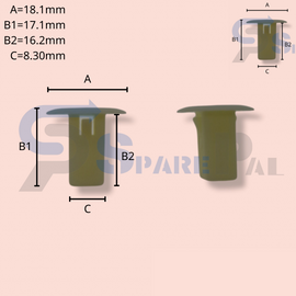 SparePal  Fastener & Clip SPL-10855
