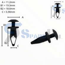 이미지를 갤러리 뷰어에 로드 , SparePal  Fastener &amp; Clip SPL-10880