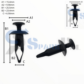 SparePal  Fastener & Clip SPL-10882