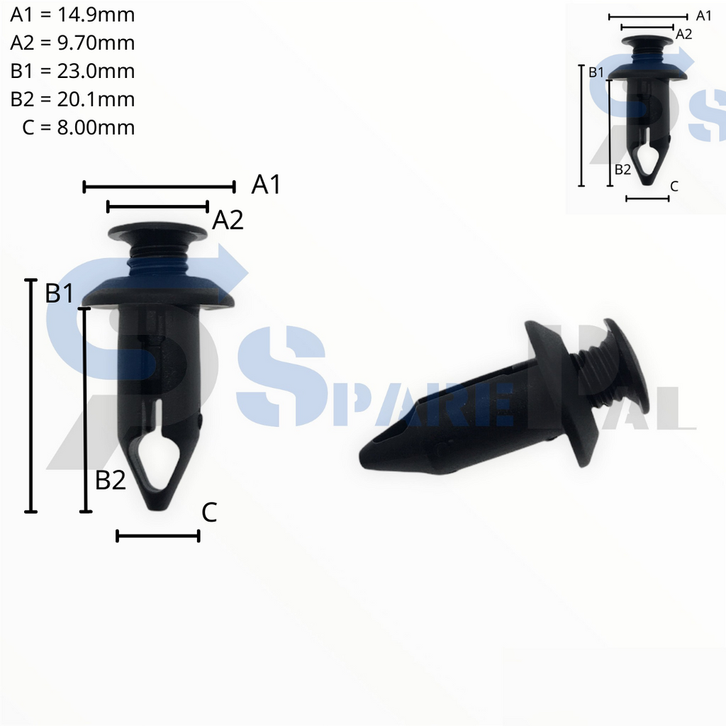 SparePal  Fastener & Clip SPL-10887
