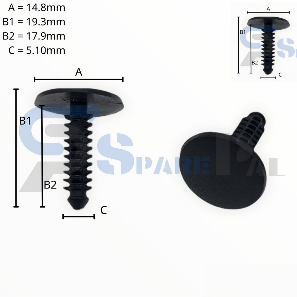 SparePal  Fastener & Clip SPL-10890