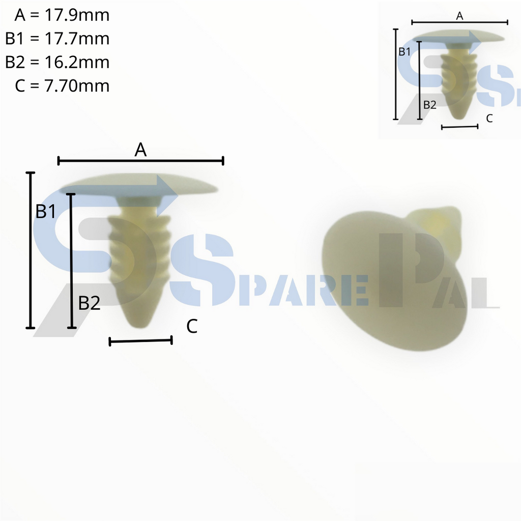 SparePal  Fastener & Clip SPL-10900