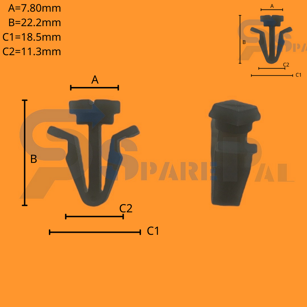 SparePal  Fastener & Clip SPL-10915