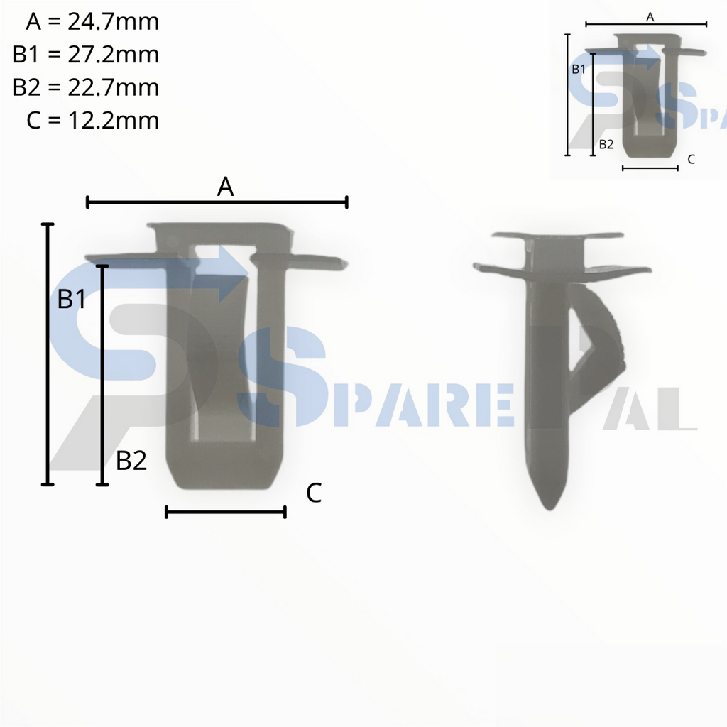 SparePal  Fastener & Clip SPL-10917