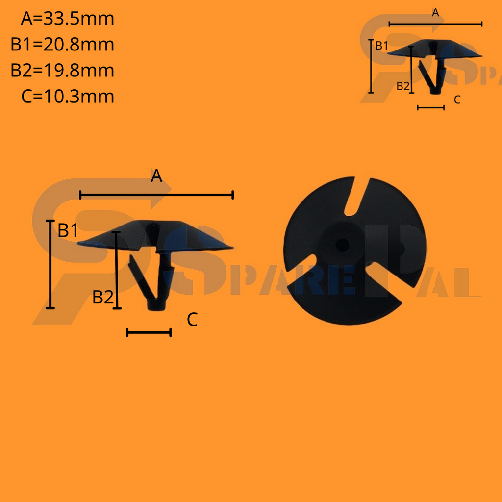 SparePal  Fastener & Clip SPL-10923