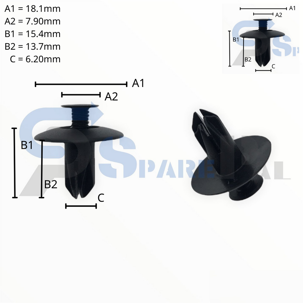 SparePal  Fastener & Clip SPL-10927