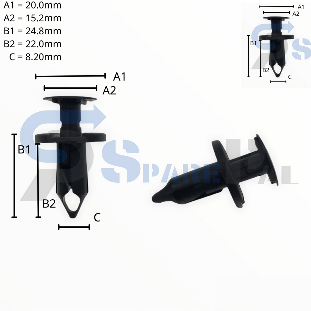 SparePal  Fastener & Clip SPL-10935
