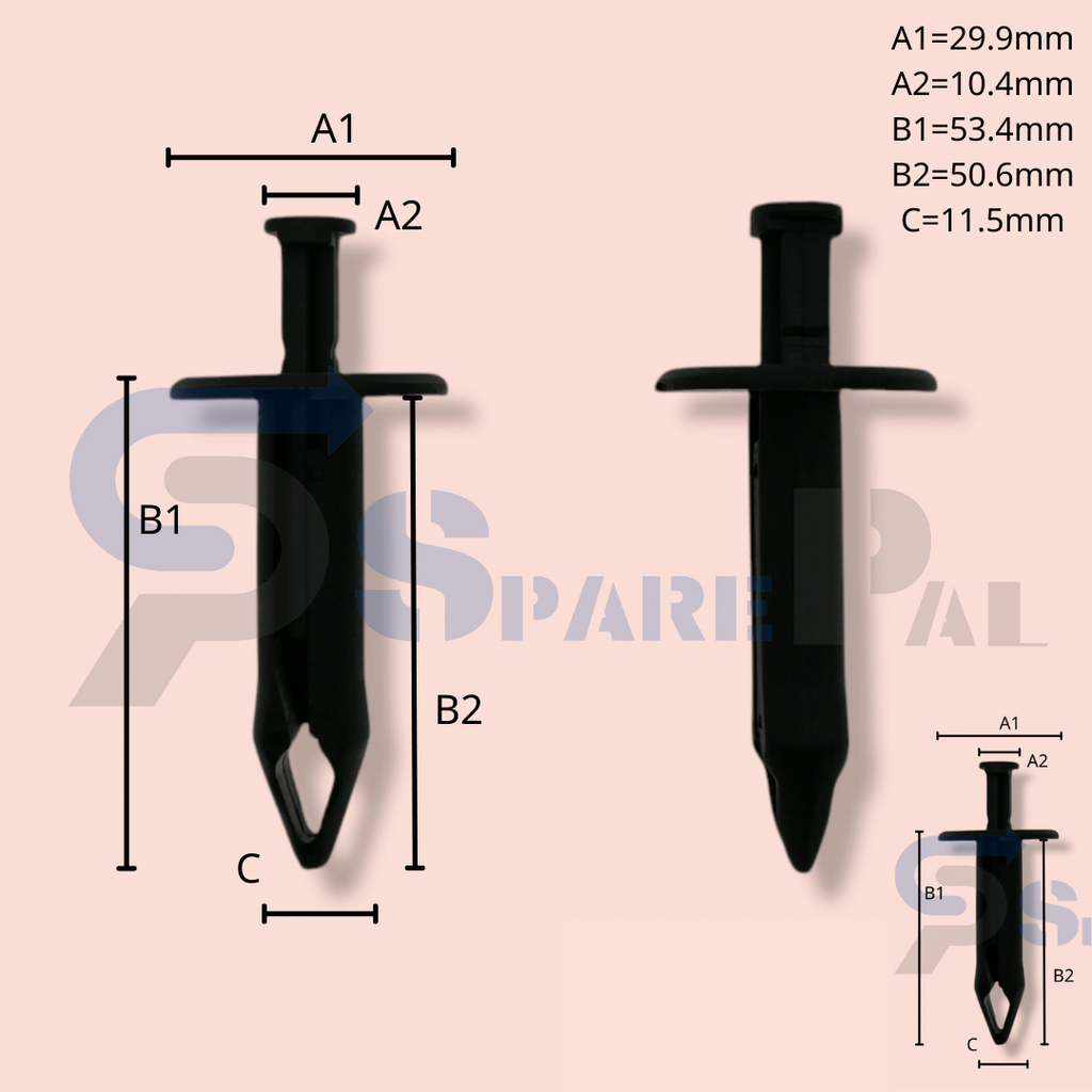 SparePal  Fastener & Clip SPL-10944