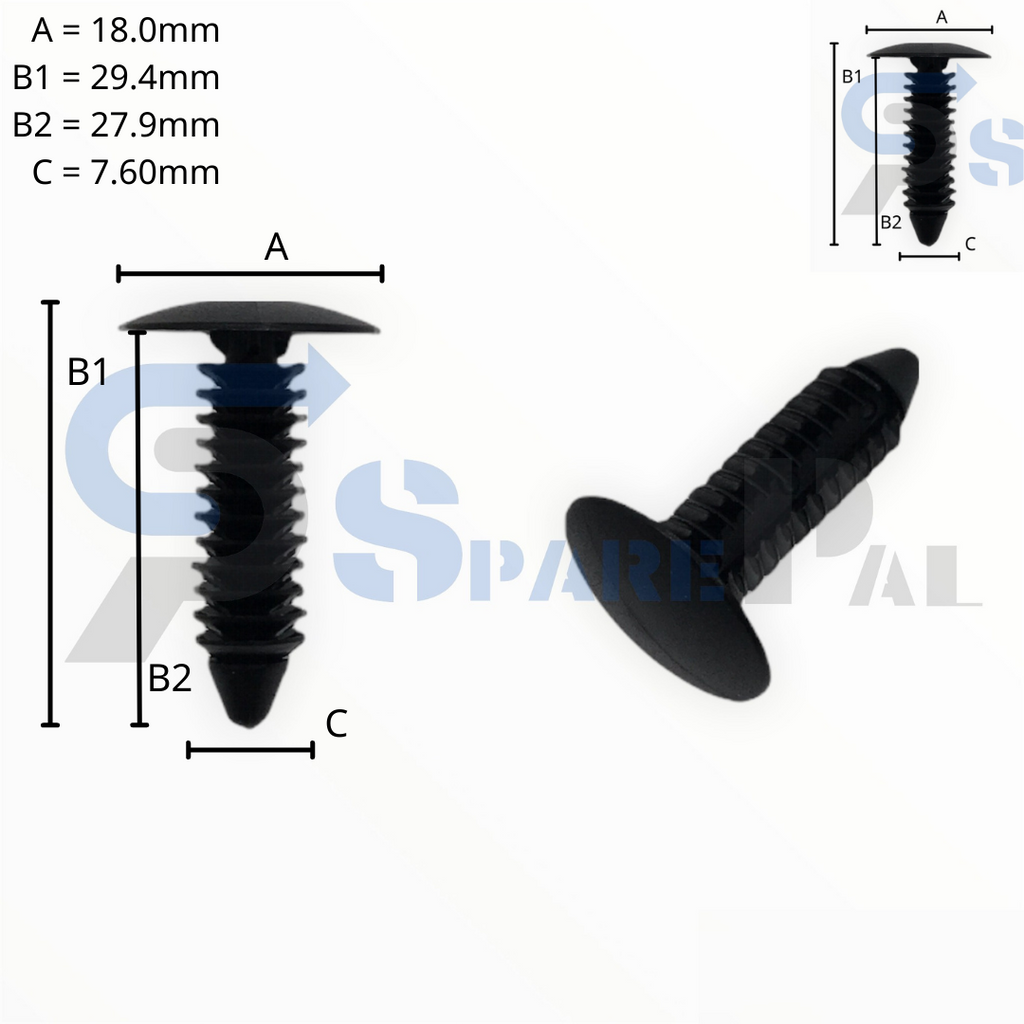 SparePal  Fastener & Clip SPL-10949