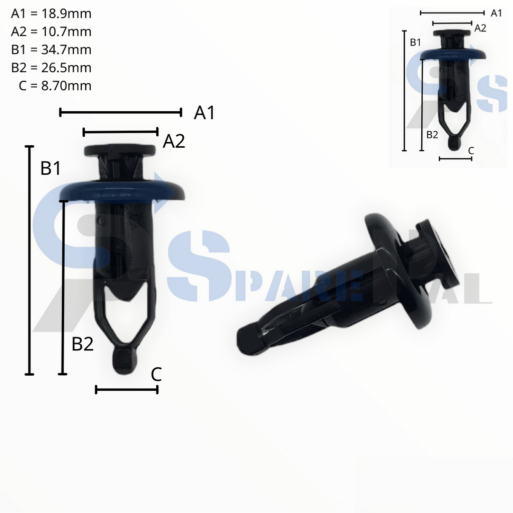 SparePal  Fastener & Clip SPL-10951