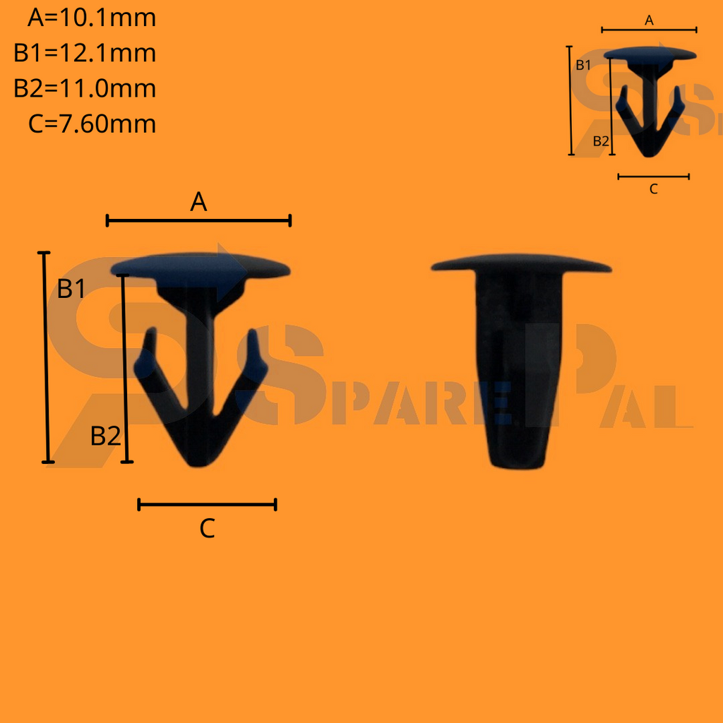 SparePal  Fastener & Clip SPL-10952