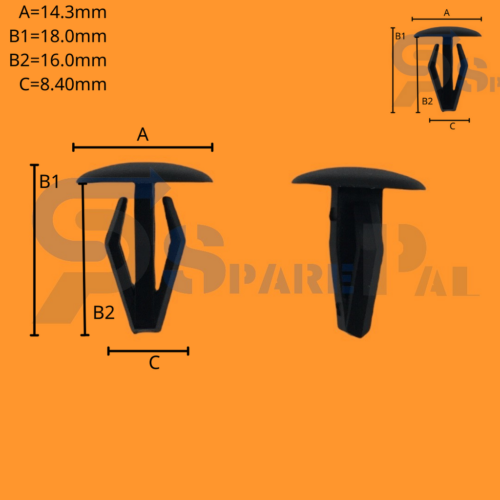 SparePal  Fastener & Clip SPL-10963
