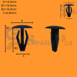 SparePal  Fastener & Clip SPL-10963