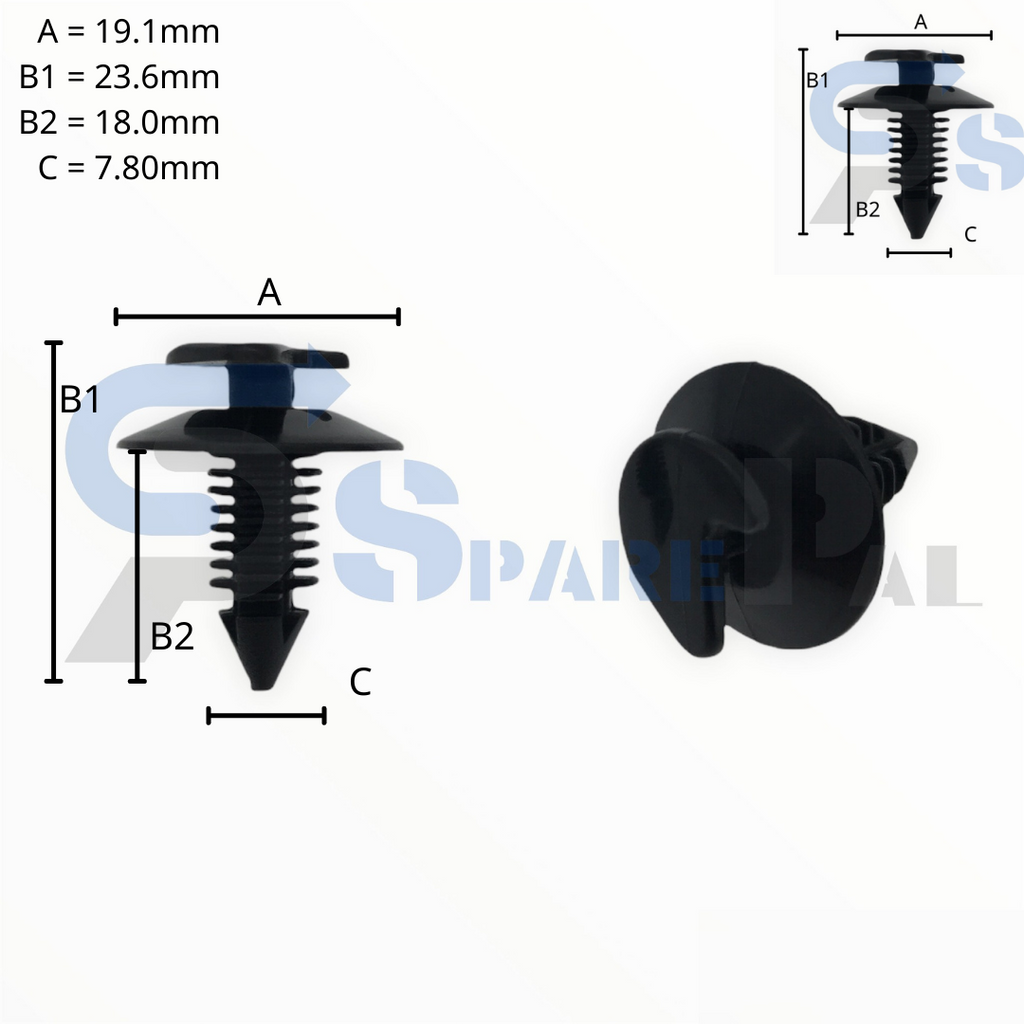 SparePal  Fastener & Clip SPL-10964